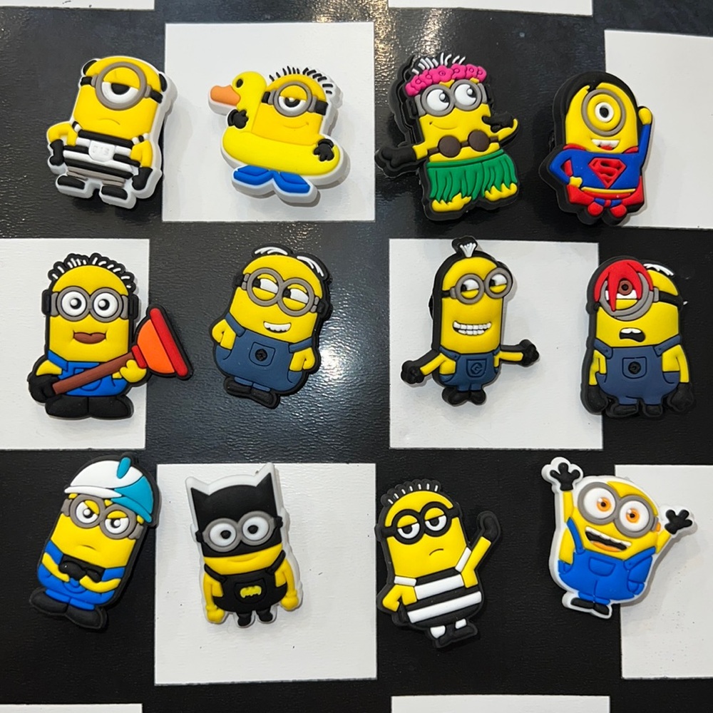 Minions Shoe Charms 🧸 🌈
